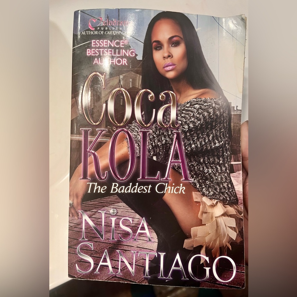 Coca Kola: The Baddest Chick by - Black and Purple Cover
